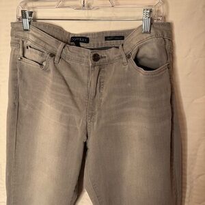 CODE BLEU 14 STRETCH GRAY PANTS Excellent Condition